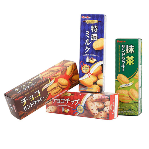 Japanese imported chocolate cracker cookies Furuda milk cocoa cracker snacks office snacks wholesale