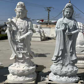 大号石佛雕像定制 寺庙汉白玉佛像雕刻价格 景区石雕卧佛雕塑图片