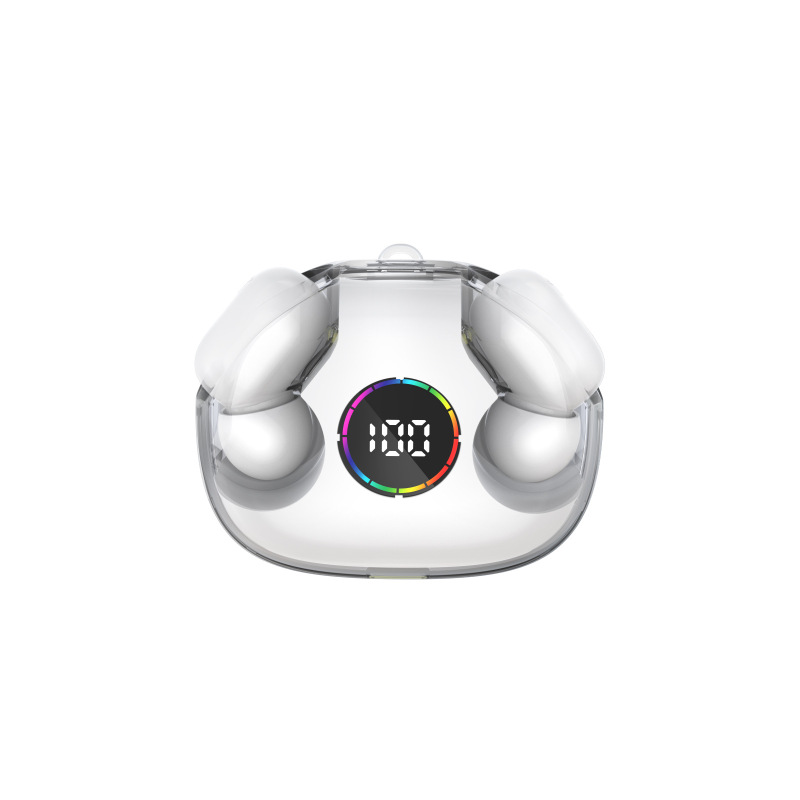 新型xg77走馬灯無線bluetoothイヤホンtws入耳式超長航続半透明宇宙室イヤホン|undefined