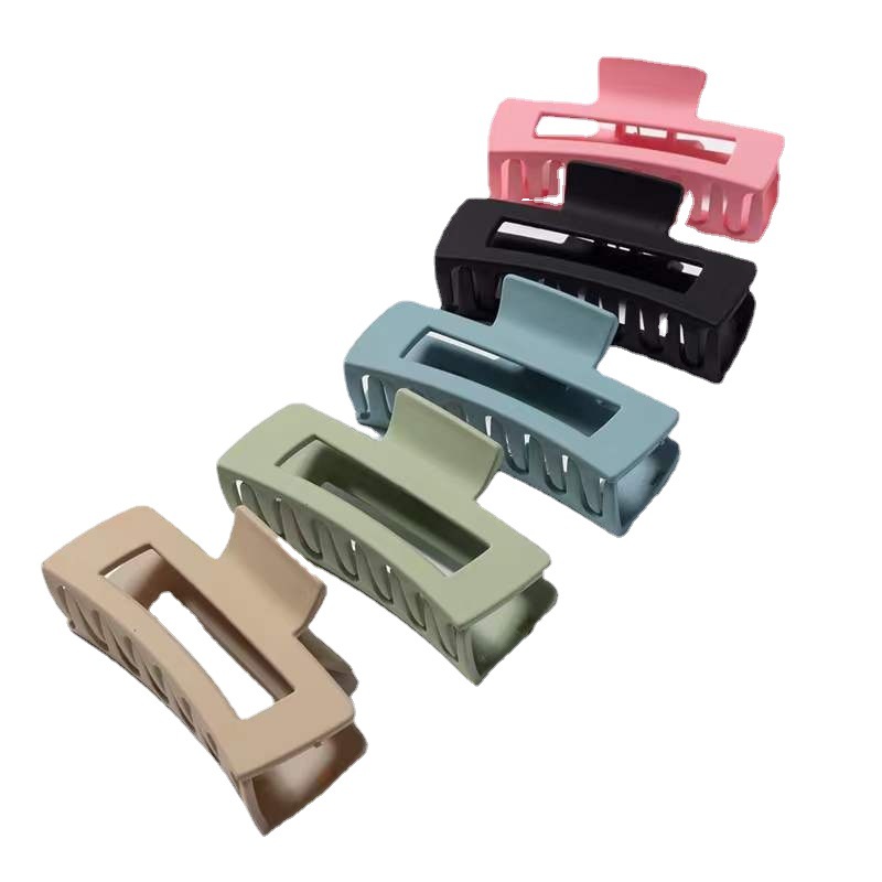 Estilo coreano estudiante francés clip chica temperamento tiburón clip grande espalda Cabeza horquilla baño pelo clip horquilla