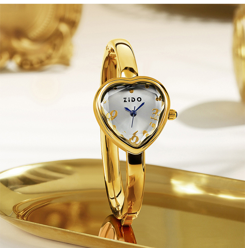 Reloj de pulsera para mujer corazón personalizado lujo cuarzo_voghion.com