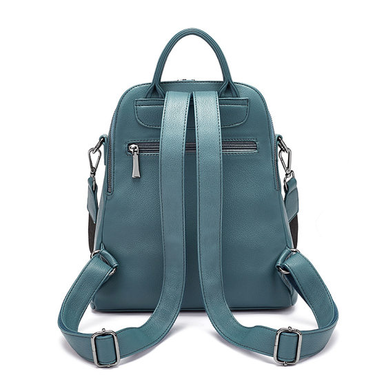 Genuine Leather Women's Shoulder Backpack Women's 2025 New Trendy Ins Super Popular All-match Soft Leather Large Capacity High-end Travel Schoolbag