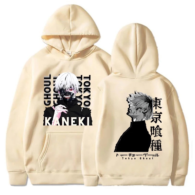 New Men's Women's Winter Autumn Fashion Hooded Kaneki Ken Ca