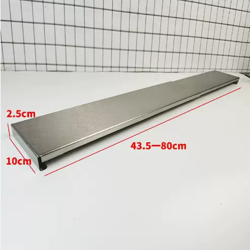伸缩日本亚马逊不锈钢排气口盖煤气炉挡风板家用防油挡板调味料架