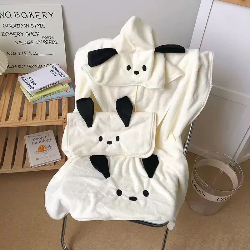 大耳狗毛巾浴巾浴裙浴帽套装加厚柔软吸水家用浴巾加厚吸水不掉毛