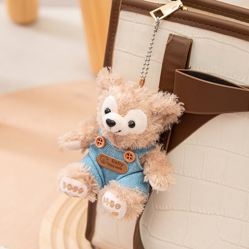 Голубой ковбойский комбинезон на пуговицах Duffy