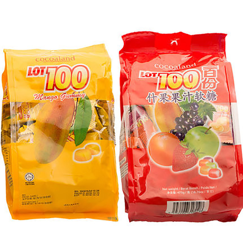 キャンデービスケットの間食のプラスチックの包装袋の話の梅のココナッツのキャンディーの袋のソフトキャンディの袋の透明な子供のキャンディーのプレゼントの袋|undefined