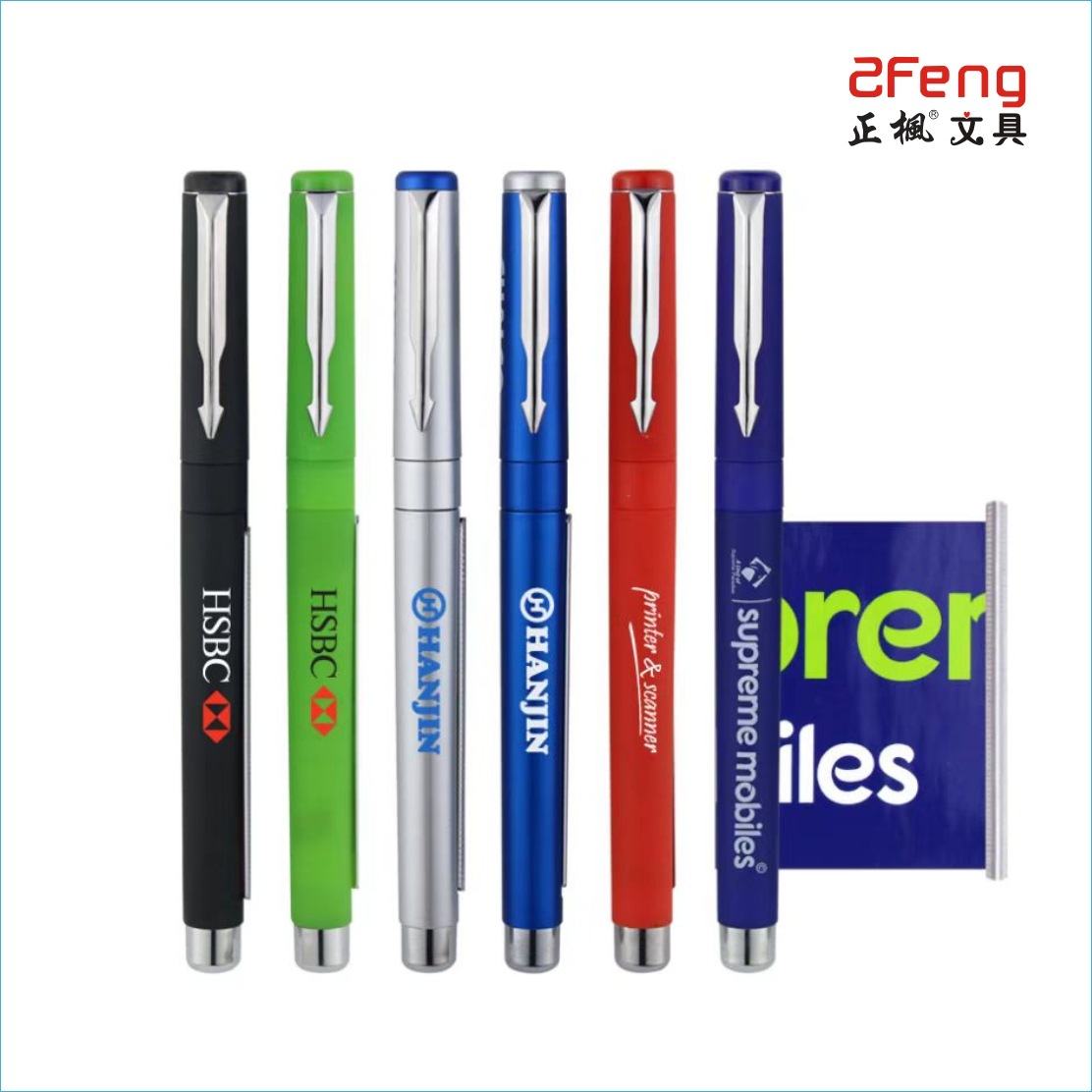 Manufacturer Wholesale Carbon Drawing Pens, Signature Pen Refills, Paper-Pulling Pens, Metal Hook Flag Pens, Gift Pens, Gel Pens