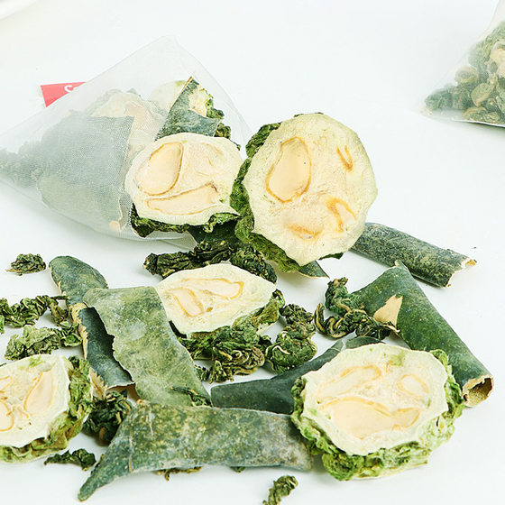 Mulberry leaf double melon tea sugar friends recommend mulberry leaf tea bitter melon slices winter melon skin combination tea independent small packaging generation wholesale