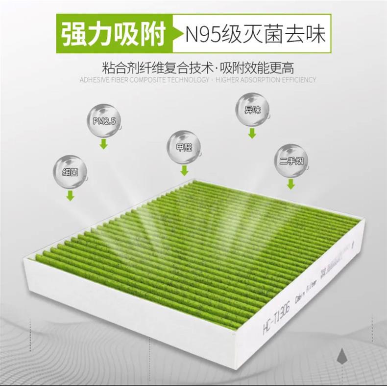 Suitable for Honda Civic Accord Haoying Crv Crown Road Urv Binzhi Xrv Lingpai Oil Air Conditioning Filter Wholesale