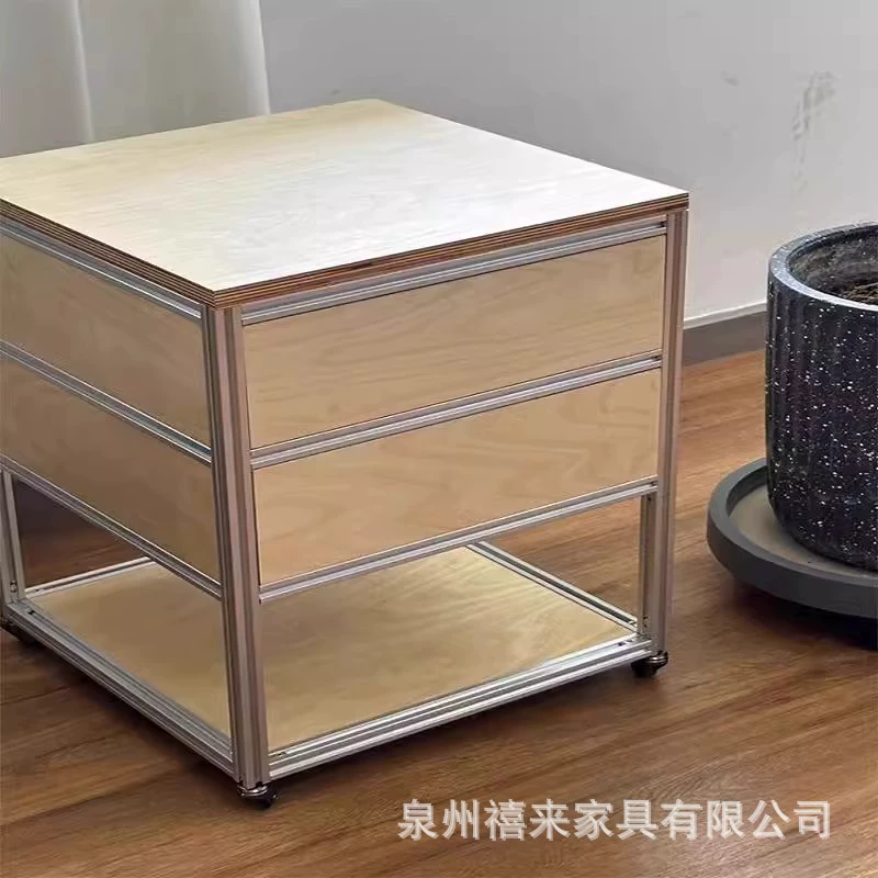 Современный простой домашний прикроватный столик, шкаф для хранения файлов, морская доска, офис, кабинет, подержанный съемный шкаф для хранения