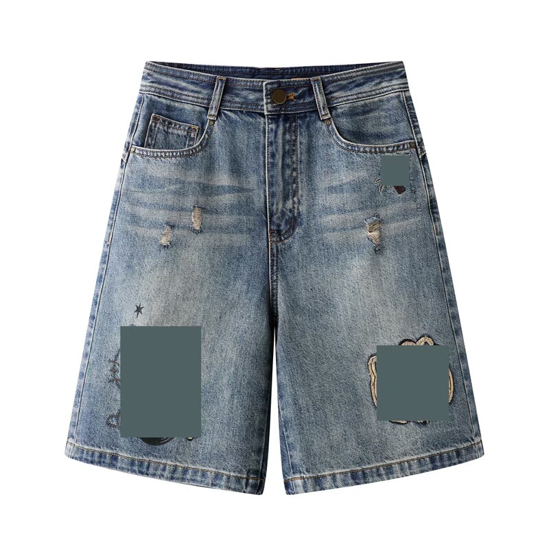 In-Stock 2026 Summer New Designer Style Fashionable Cartoon Embroidered Straight-Leg Cropped Jeans Rk31305185 In-Stock 2026 Summer New Designer Style Fashionable Cartoon Embroidered Straight-Leg Cropped Jeans Rk31305185