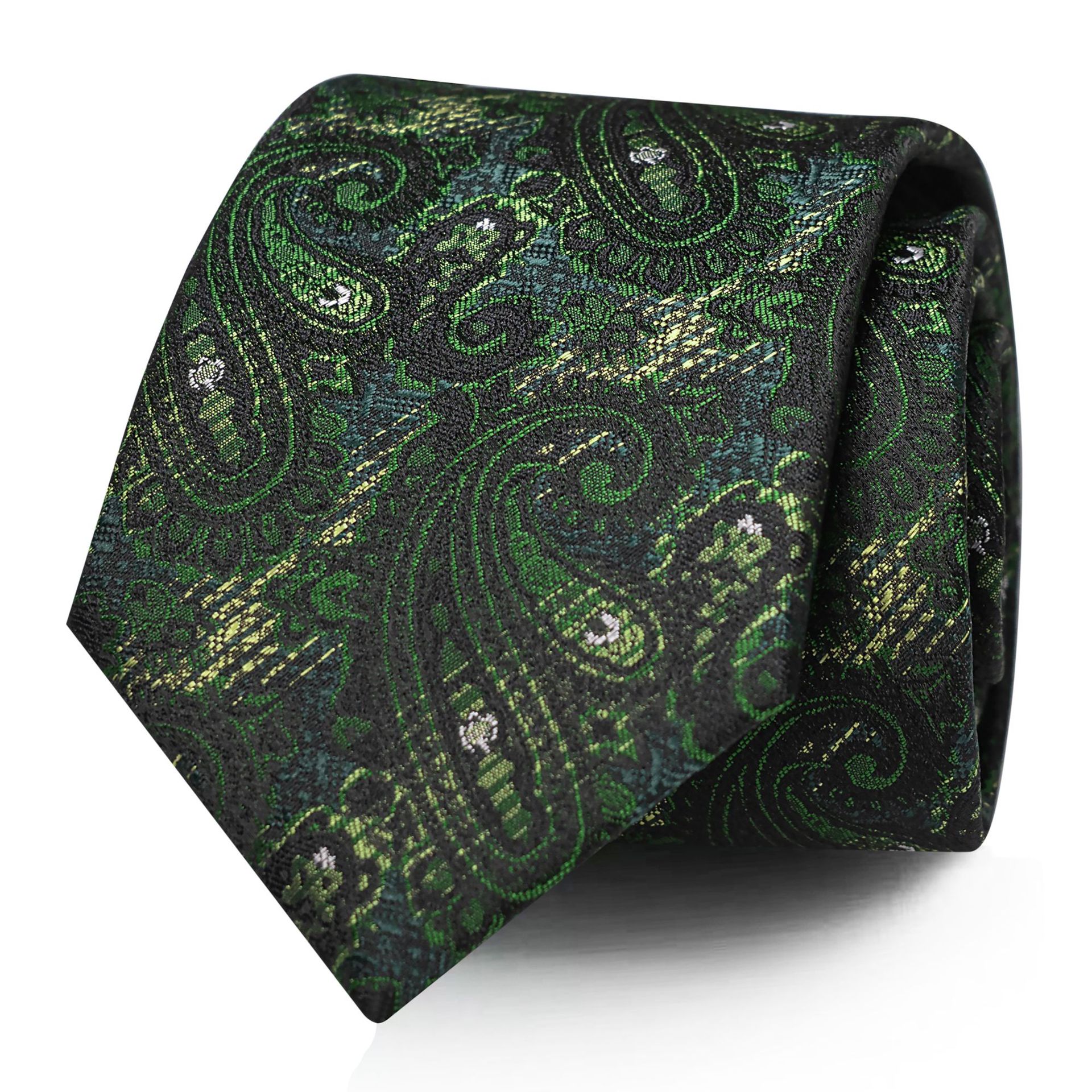 Corbata de Negocios para Hombre de 7.5 cm de Poliéster para Cenas y Negocios image 30