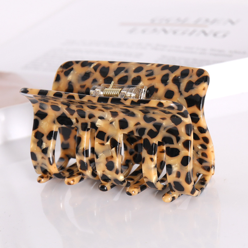 Hair Claws Hair Accessories Type 1 Piece Quantity Daily Occasion Fashion Women'S Marble Arylic Handmade Hair Claws