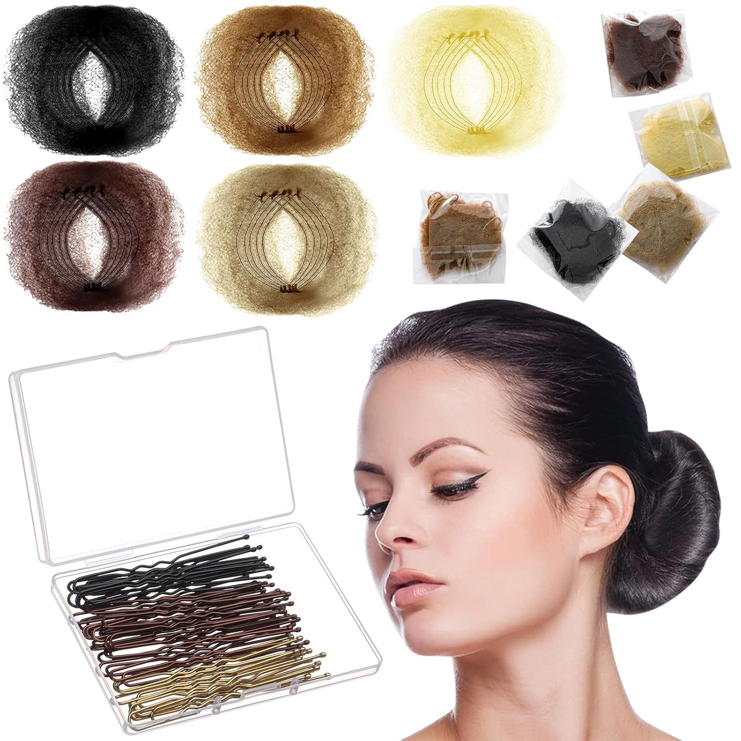 90pcs manufacturer's cross-border ultra-fine nylon net cap for flight attendants, professional hair styling invisible hairnet, dance hair cap, Hanfu workwear