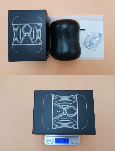 Мужской мастурбатор Ideal (airplane cup), перезаряжаемый, вибрация и всасывание, ТПЭ/силикон
