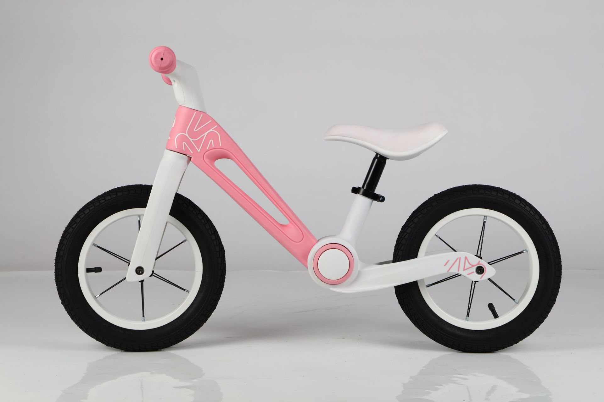 Bicicleta sin pedal de coche de equilibrio para niños scooter dos en uno 3-6 años de edad caminante plegable con un solo clic