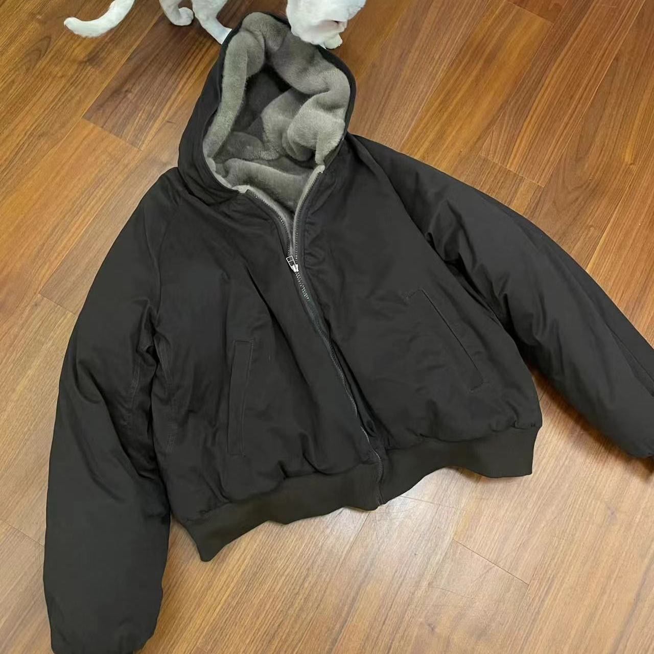 미국 복고풍 위장 코트 새로운 따뜻한 재킷 면화와 남성과 여성을위한 동일한 수출 대외 무역 카운터 좋은 상품