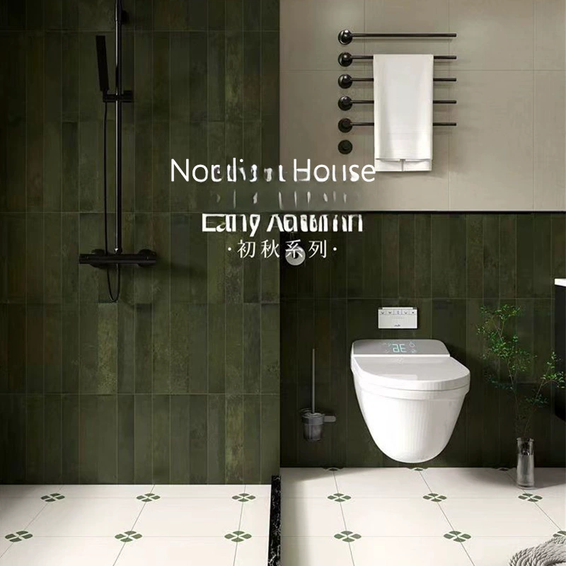 400x800 Майярд ретро плитка полная фарфоровая белая эмаль для ванной и кухни настенная плитка с мерцающей глазурью однотонная клетчатая плитка