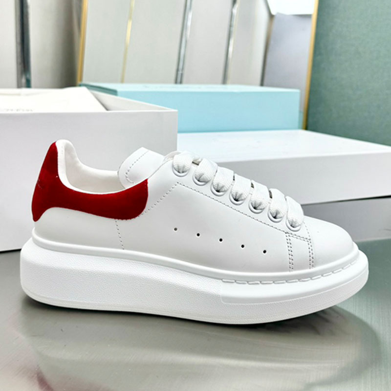 Weiße Herren Sneaker Aus Echtleder Mit Plateau Und Sohle_voghion.com