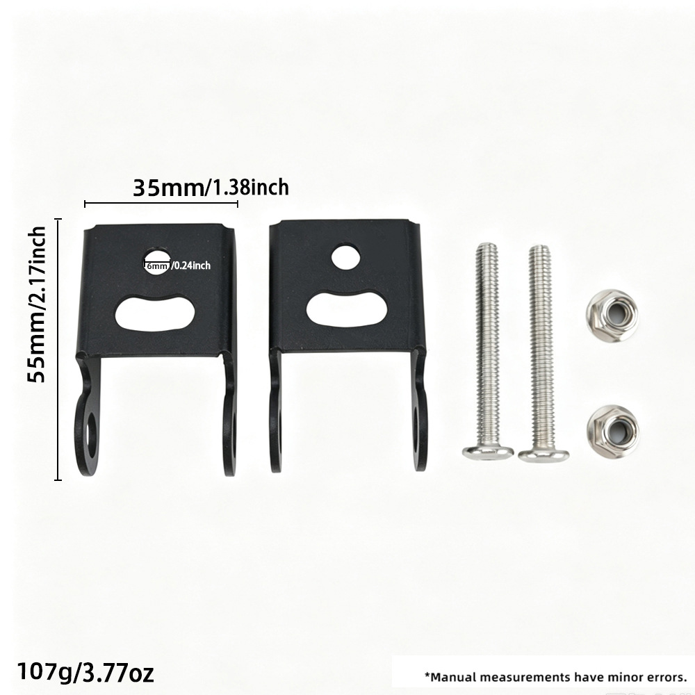 Universal cross-border motorcycle accessories, fixed brackets, scooter accessories, modified crash bars, spotlight bracket accessories, complete set