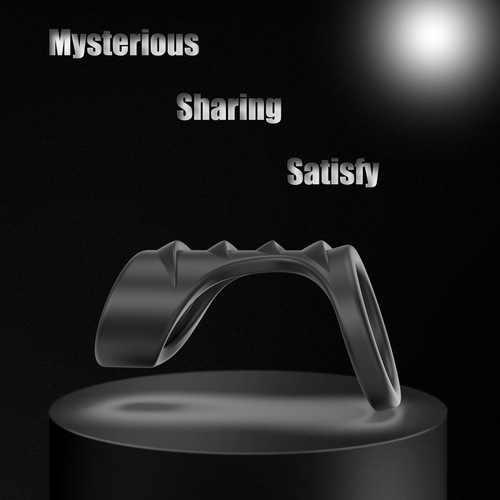 Cross-border new product penis condom dragon scale semen locking ring fun re-blocking ring male glans training ring Amazon hot sale