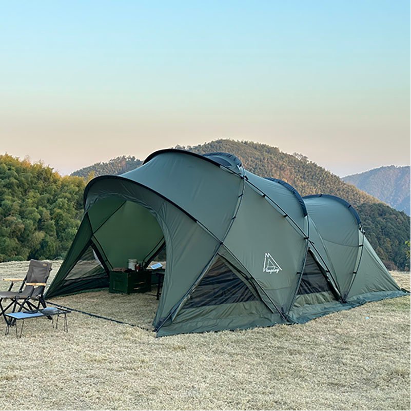 [in stock] Outdoor Camping Chimney Mouth Chunshan Small G Heated Tent 70D Nylon Blackened Spherical Tent