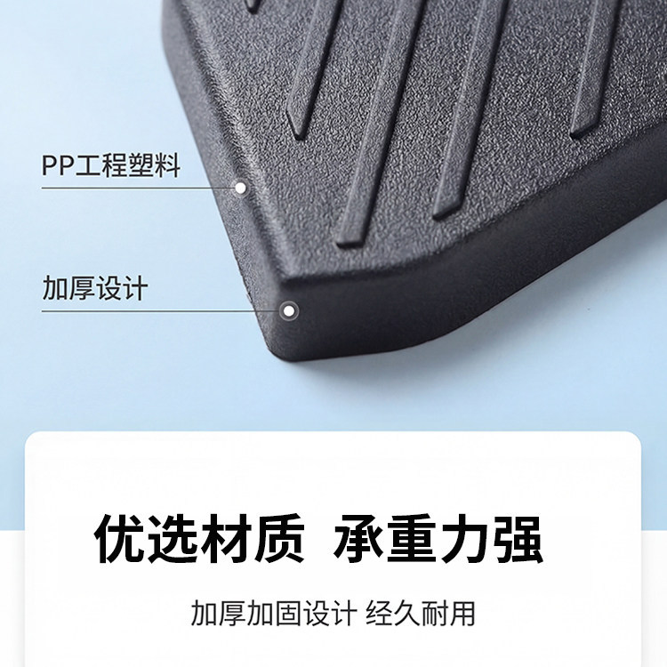 Original Genuine Yadea Wujie E30-H Rear Footrest Pedal Decorative Footrest Board for Electric Scooter