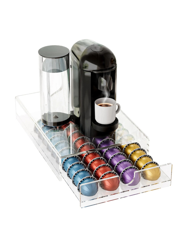 Nestlé Nespresso Capsule Coffee Storage Box Drawer Storage Rack Vertuo Capsule Box Coffee Machine Base