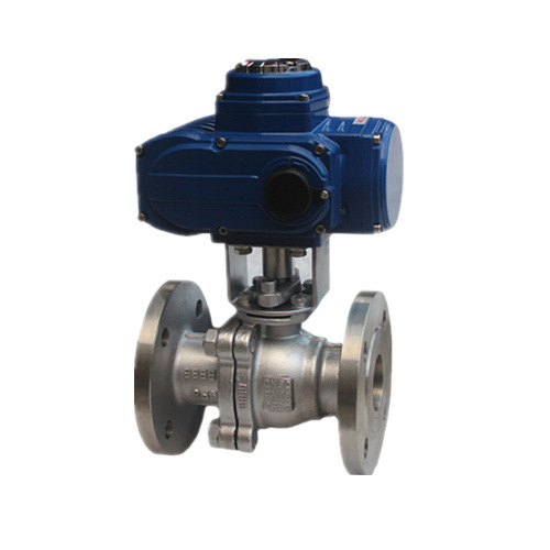 Q941F电动调节球阀 电动O型调节球阀  电动O型球阀 电动切断球阀