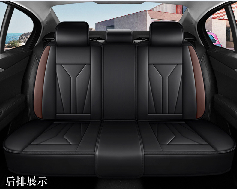 New Foreign Trade Car Seat Cushions, All-Season Universal, Full Leather, Comfortable Seat Covers, Seat Cushions, Seat Covers, Wholesale on Amazon
