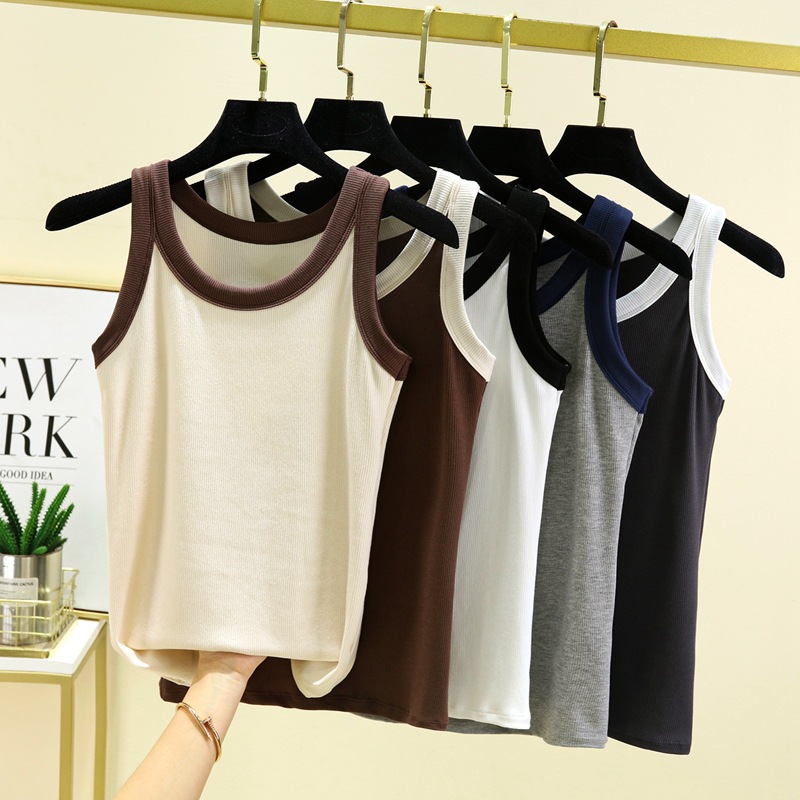 Top with cups with a round collar