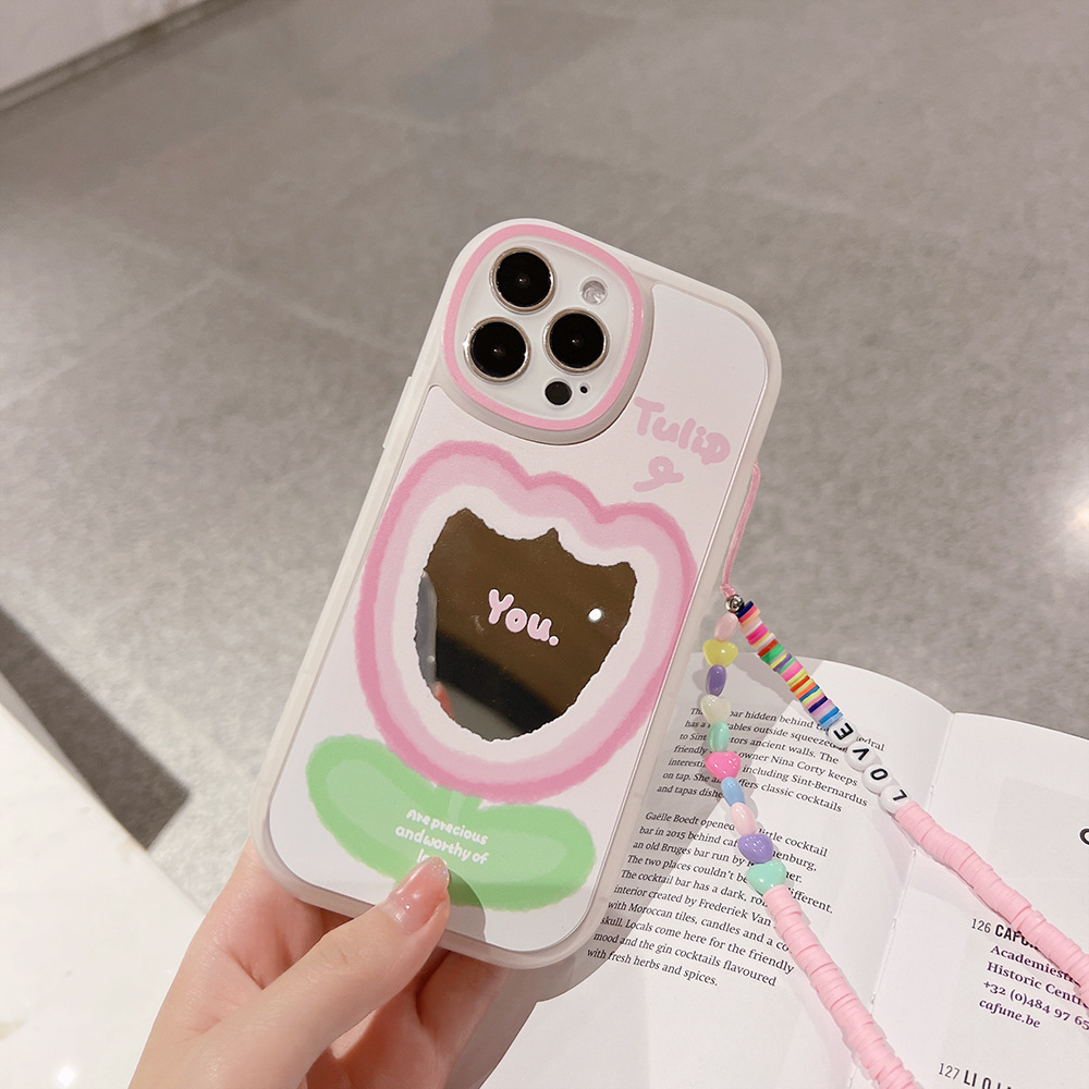 郁金香花朵适用iphone13pro max苹果手