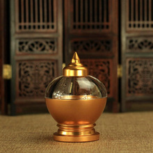 台湾亚克力水晶舍利塔供佛塔装经文藏红花舍利金刚砂甘露丸舍利塔