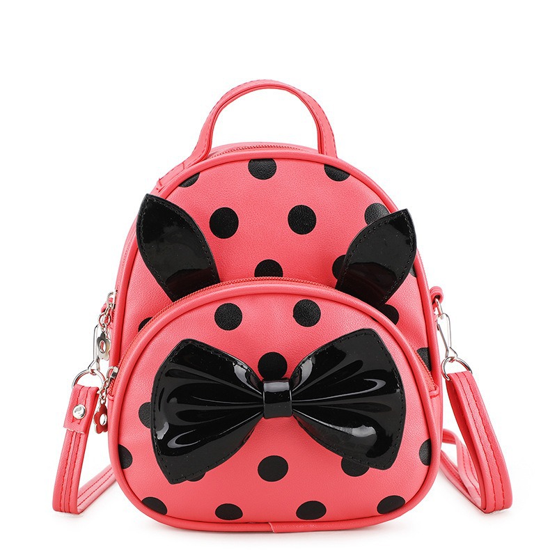 2019 nuevos niños mini mochila de dibujos animados lindo conejo arco hombro bolsa de mensajero princesa mochila