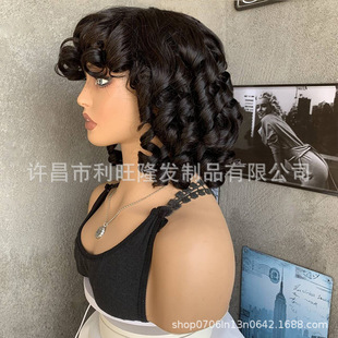 �������Q�ٰlȫ�C�����˰l���l�ٰl�^��Loose wave human hairwig