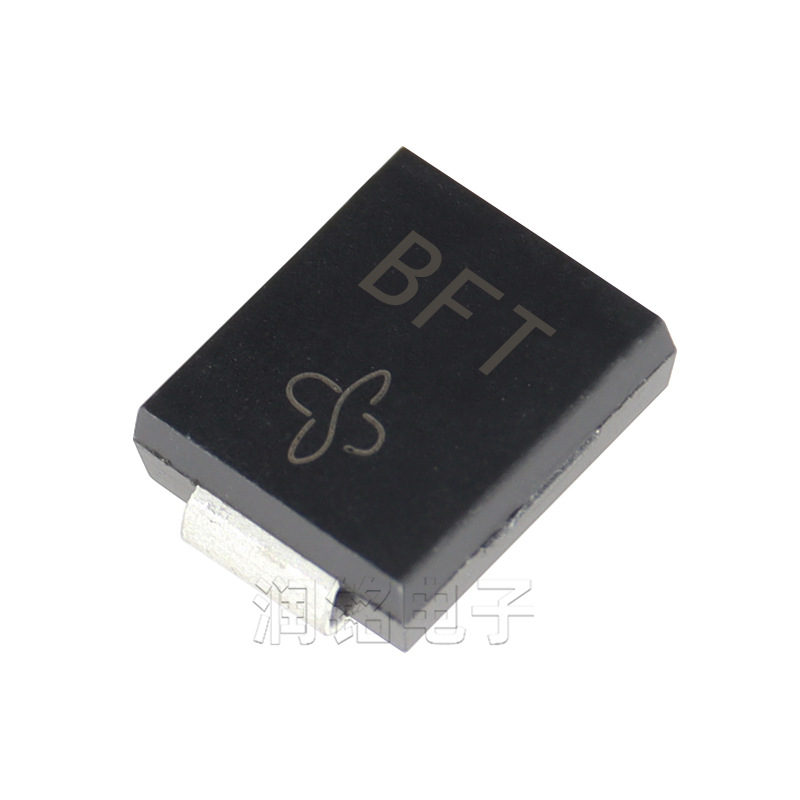 电路保护 SMCJ43CA SMC 丝印BFT 双向 TVS瞬变二极管 DO-214AB