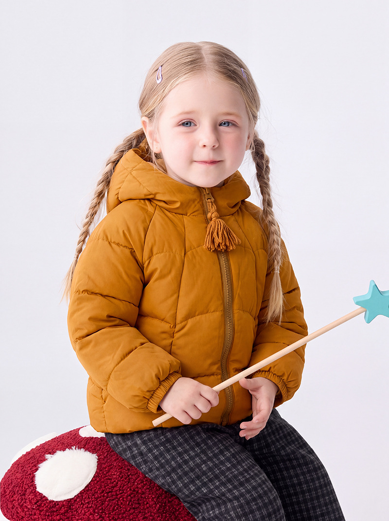 Chaquetas de plumón y algodón para niños chaquetas de invierno para niños chaquetas de invierno para niñas chaquetas acolchadas de algodón para bebés chaquetas de Navidad para niños pequeños y medianos