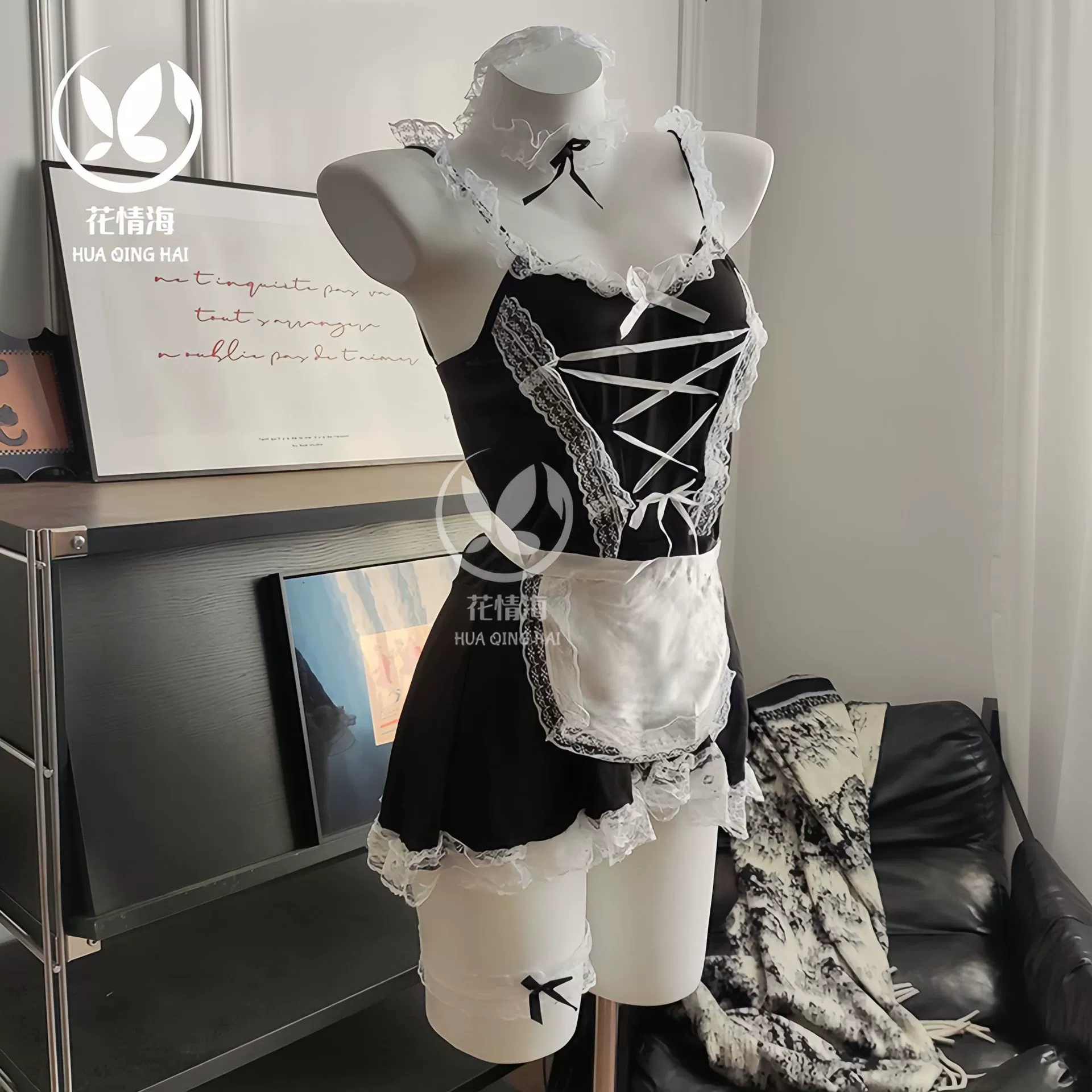 花情海 Sexy underwear, uniform, cosplay, backless