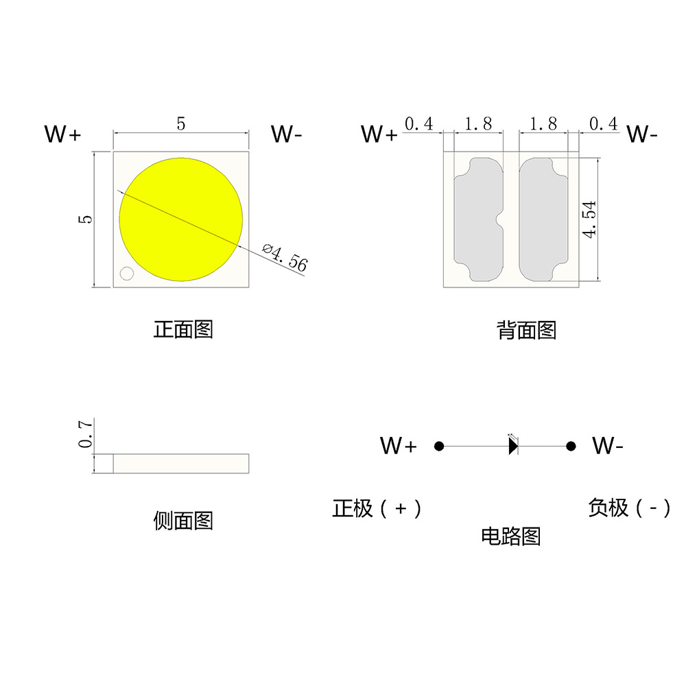5050�����׹�SMD��Ƭ������Ӱ�Ʋ����������/ů�׹�5050led����