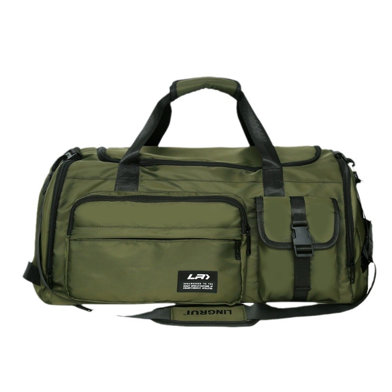 Zaino portatile di grande capacità con separazione asciutto-bagnato, deposito bagagli da viaggio Borsa sportiva e fitness americana, alla moda_voghion.com