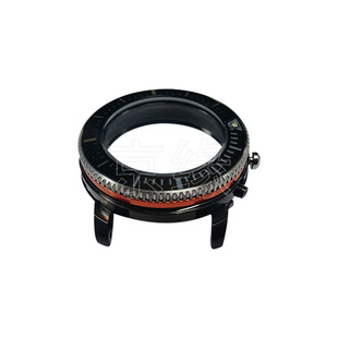 Jingyuan Watch Case Stainless Steel Fine Steel Case Factory Supply Stainless Steel Case Black Watch Accessories