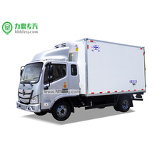 欧马可6-7吨冷藏车 屠宰场专用车 屠宰场肉钩车 猪肉配送车价格