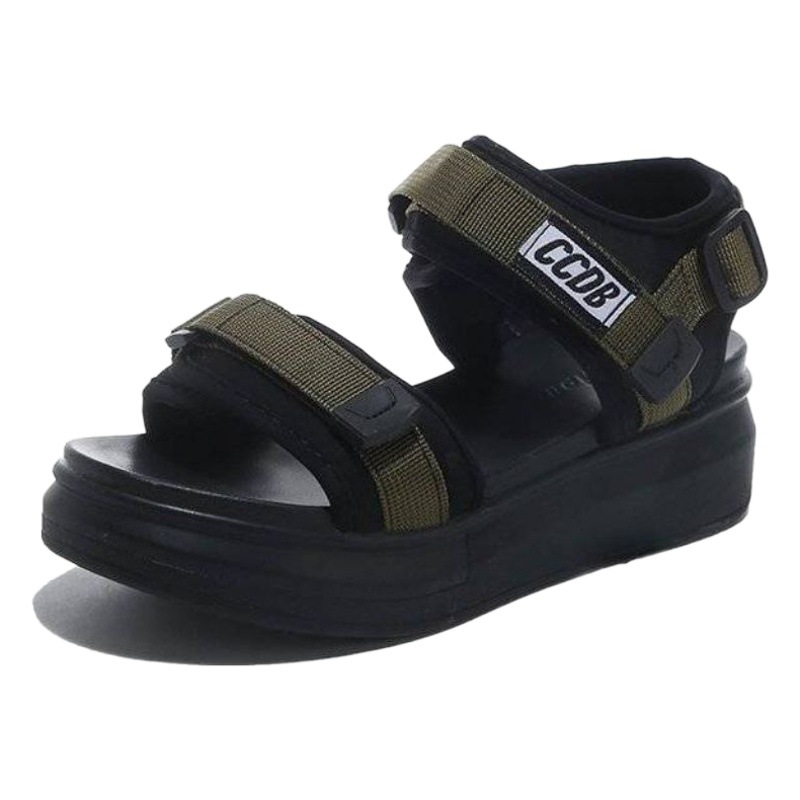 Sandalias Deportivas para Mujer, Verano 2025, Plataforma, Suela Gruesa, Cuña, Planas, para Estudiantes, Suela Blanda, Zapatos de Playa, Estilo Romano