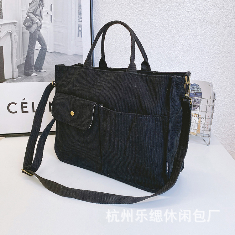 Diseño original de estilo japonés Commuter espesado PANA artístico estudiante de la Universidad portátil mochila bolsa de la computadora