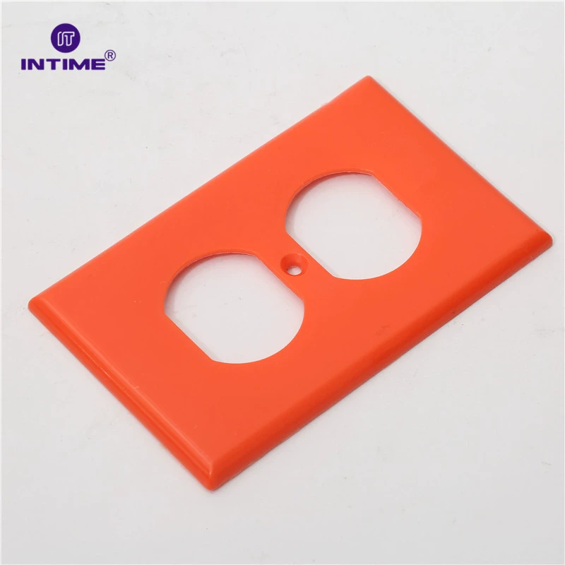 Внешняя торговля оптовая американская розетка крышка Мексика крышка коробки ABS оранжевая крышка крышка PC материал крышка