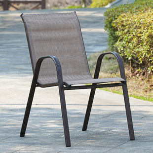 Outdoor Table and Chair Combination Balcony Small Coffee Table Courtyard Rattan Chair Three-Piece Set Outdoor Leisure Seat Terrace Wrought Iron Chair