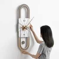 Modern high-end wall watch, decorations, light luxury style