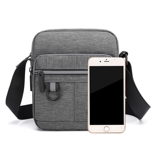 Men's Oxford Cloth Single Shoulder Bag, Men's Crossbody Bag, Casual Canvas Bag, Men's Bags, Backpacks, Small Bags, Business Documents Bags