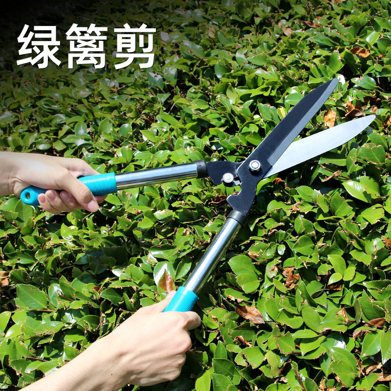 篱笆剪园艺剪刀绿篱剪刀草坪修剪修枝剪花草树枝剪粗枝园林大剪刀-阿里巴巴